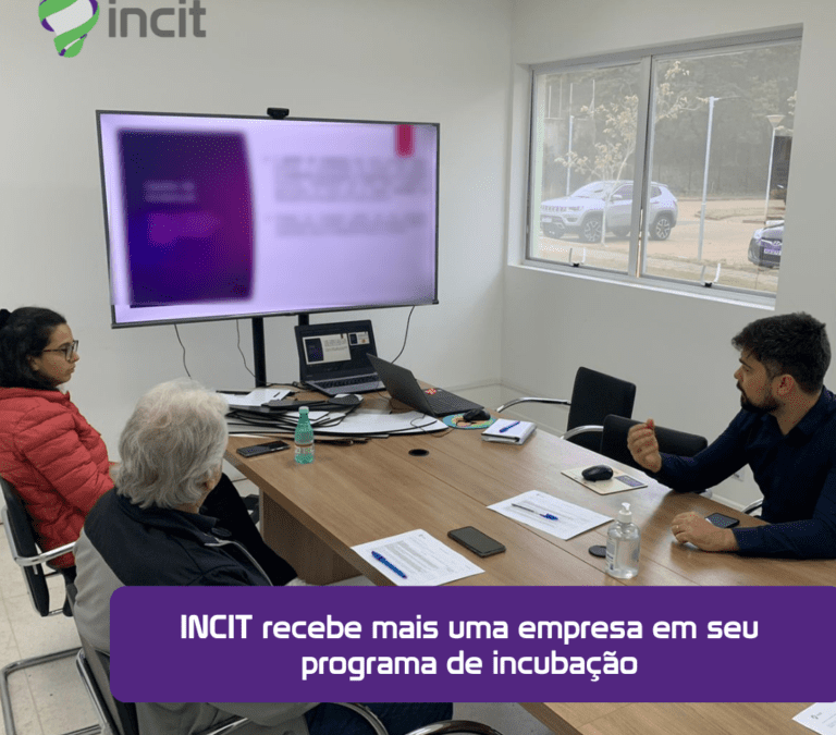 INCIT recebe mais uma startup em seu programa de incubação