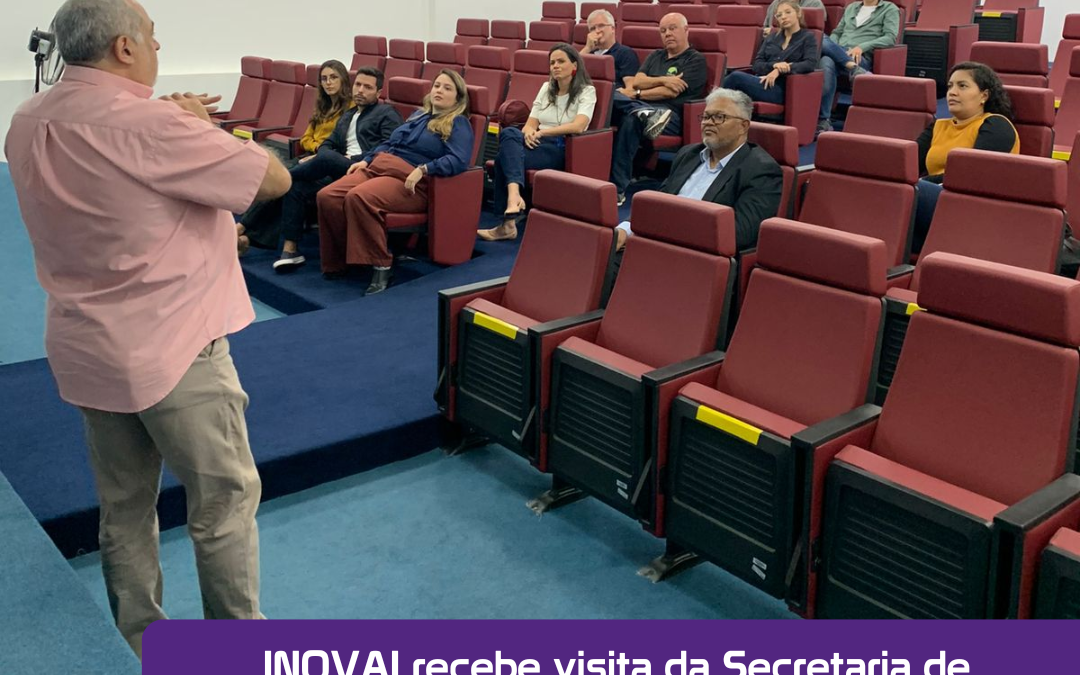 INOVAI recebe visita da Secretaria de Desenvolvimento do Estado de Minas Gerais (SEDE-MG)