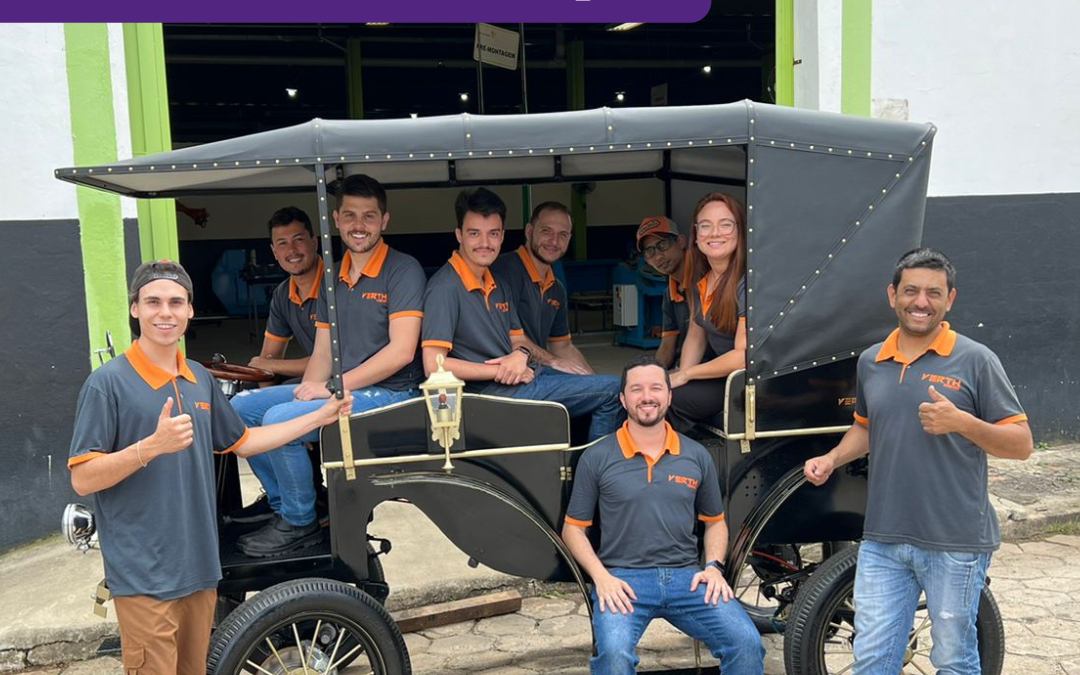Carruagem Elétrica é desenvolvida pela startup Verth Tecnologia