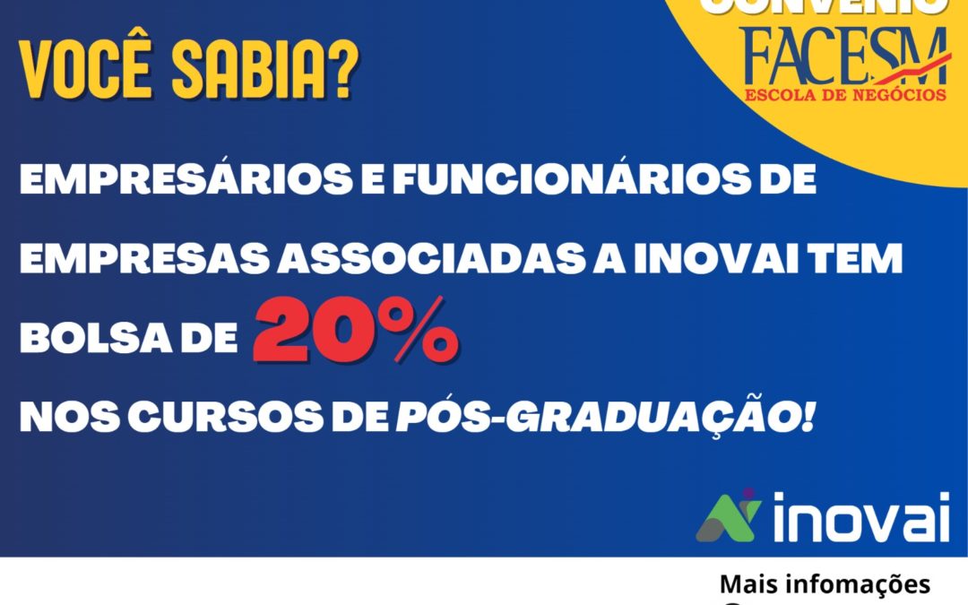 Desconto especial em programas de pós-graduação