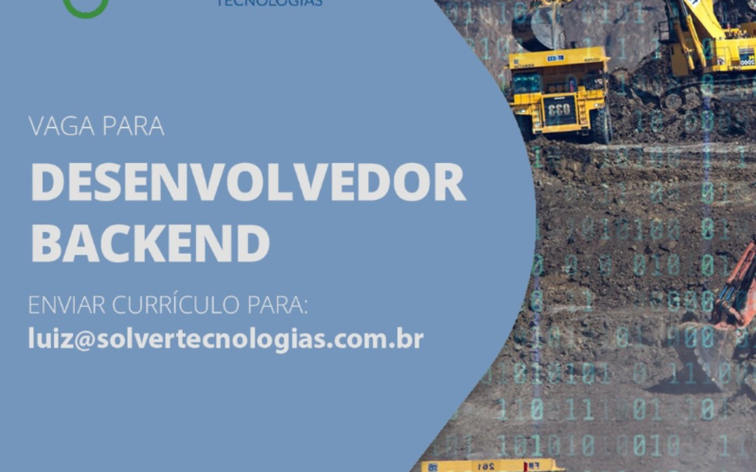 [VAGA DISPONÍVEL] Solver