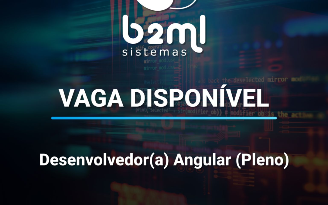 [VAGA DISPONÍVEL] B2ML Sistemas